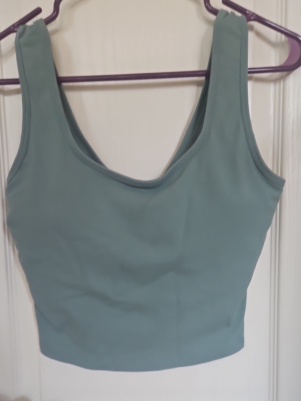 HALARA Sage Green Scoop Tank